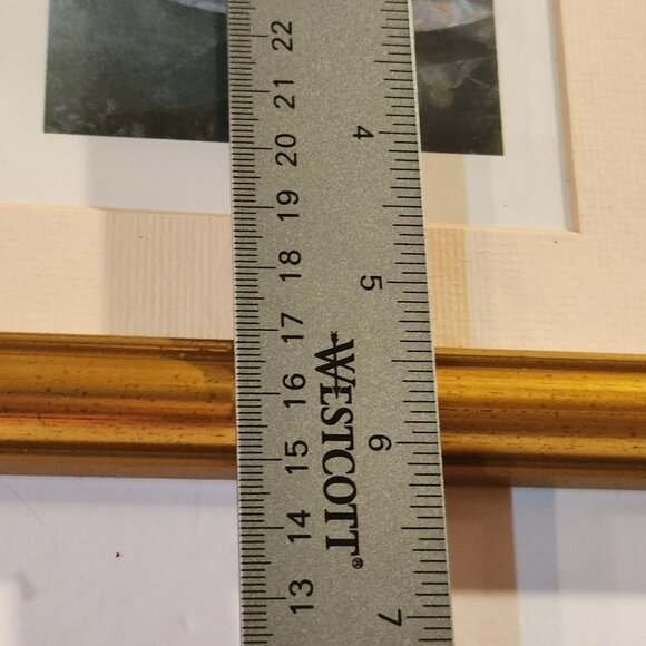 Vtg Claude Monet The Boat at Giverny Terrace at St Adresse Art Print Framed SET - Picture 9 of 9